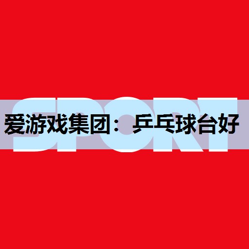 爱游戏集团：乒乓球台好